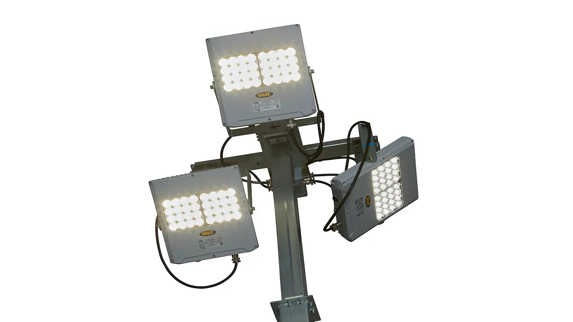 Lampa Ex ATEX Wolf Towerlite, oświetlająca, 3*FLOODLITE (3*32 LED)