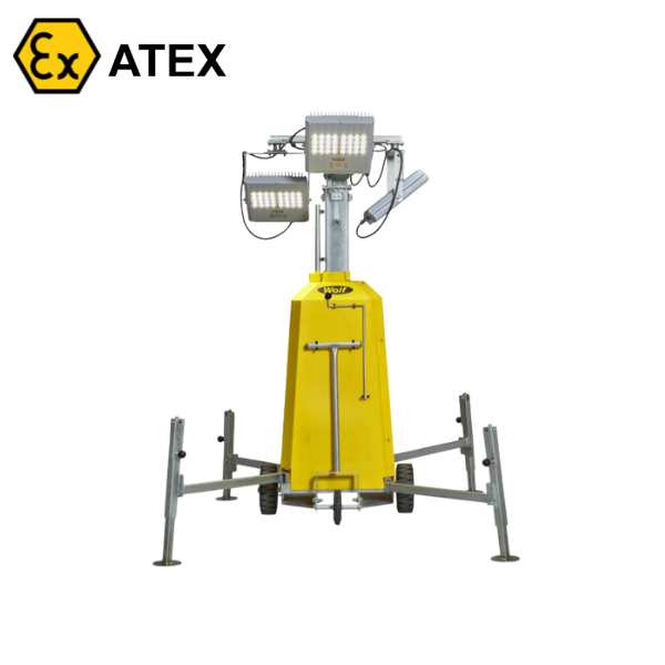 Lampa Ex ATEX Wolf Towerlite, oświetlająca, 3*FLOODLITE (3*32 LED)