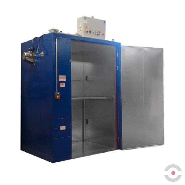 Komora grzewcza pionowa Amarc, 1 strefa grzewcza, 8*200 l/2*IBC, 2 poziomy, ogrzewanie elektryczne, 100°C