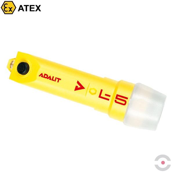 Latarka Ex ATEX Topserw L5RPOWER, akumulatorowa, prosta, Zone `0`