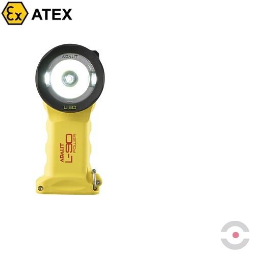 Latarka Ex ATEX Topserw L90POWER, bateryjna, kątowa, Zone `0`