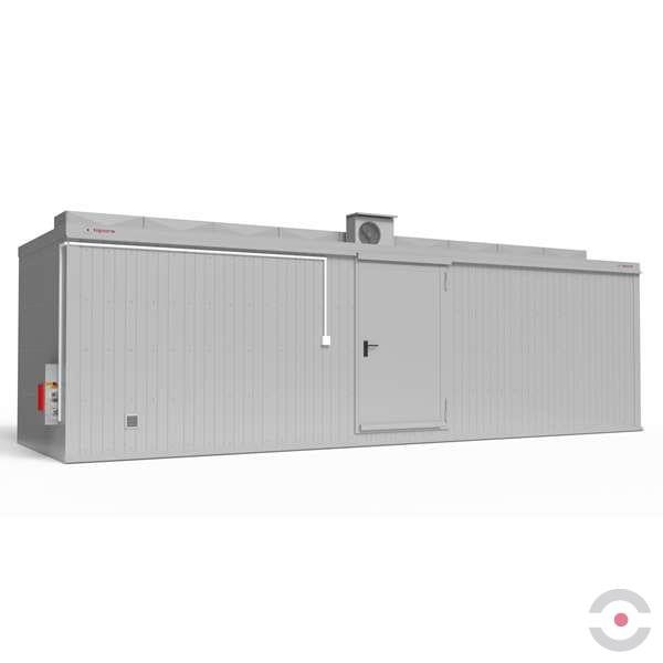 Magazyn ognioodporny Topserw, 8-CL, REI120, S*G*W 8000*2500*2440 mm, 2*1200 l, drzwi dwuskrzydłowe DF