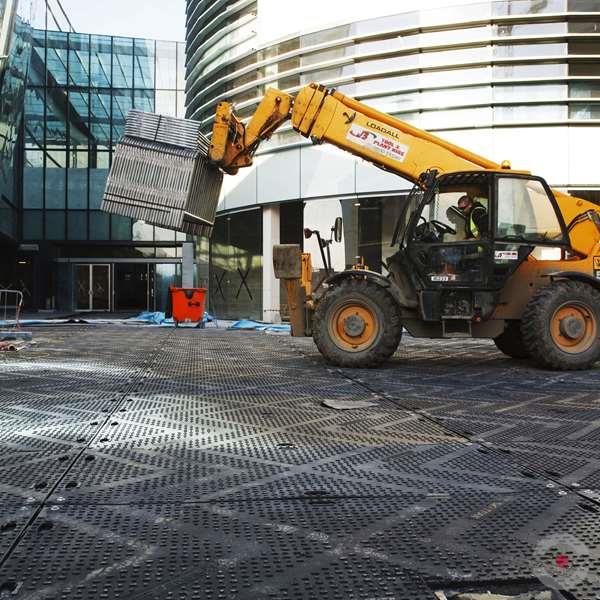 Płyta drogowa EuroMat – mata jezdna dla średnich obciążeń do 120 ton.