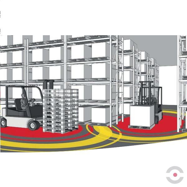 System antykolizyjny dla wózków widłowych (CAS-G2)
