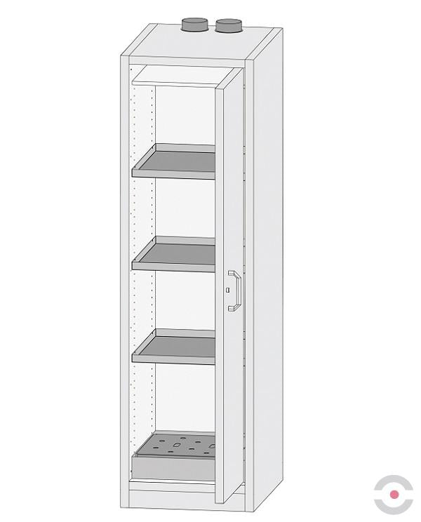 Szafa zabezpieczająca ognioodporna, Duperthal Basic M, 30 min