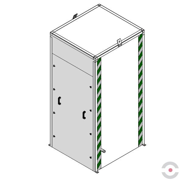 Zbiornik ogrzewany, 550 l