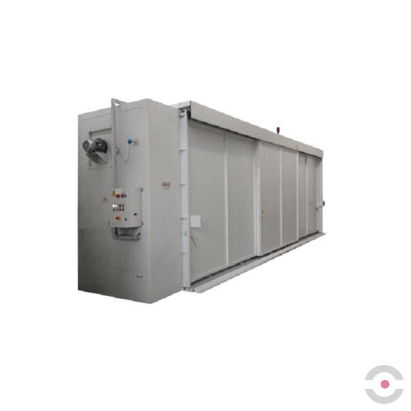 Komora grzewcza Amarc, 1 strefa grzewcza, 48*200 l/12*IBC, 2 poziomy, ogrzewanie elektryczne, 100°C