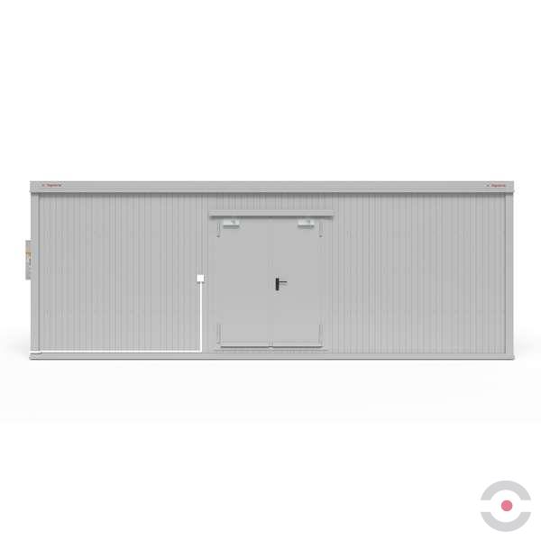 Magazyn ognioodporny Topserw, 7-CO, EI90, S*G*W 7000*2500*2840 mm, 2*1100 l, drzwi dwuskrzydłowe DF 4