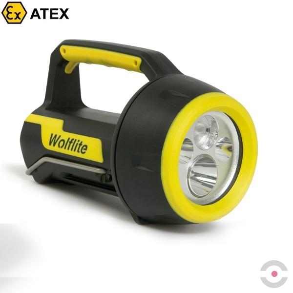 Latarka Ex ATEX Wolf XT50 akumulatorowa, kontrolna, 1* LED