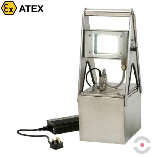 Lampa Ex ATEX Wolf WORKLITE, oświetlająca, akumulatorowa, 18*LED, 33Ah