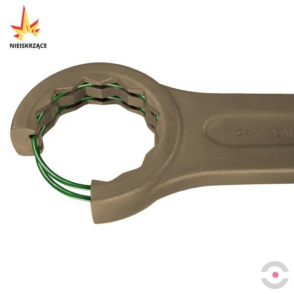 Klucz oczkowy do pobijania Safewrench 41 mm, miedź/beryl