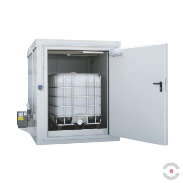 Magazyn ognioodporny Topserw, EI90, 1*1000 l KTC/IBC, 1000 l, 1*drzwi jednoskrzydłowe