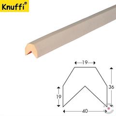 Narożnik Knuffi, profil ostrzegawczo-ochronny typ AA, biały, 1000 mm